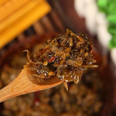 中芮辣椒炒雪菜300克×2包雪里蕻雪里传统红辣炒雪菜下饭菜即食五