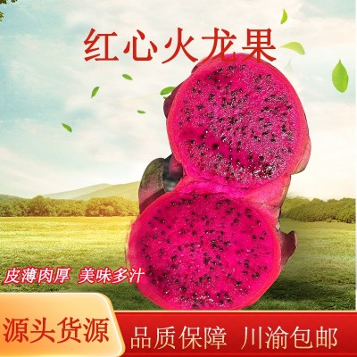 广西红心火龙果新鲜当季应季水果整箱整件批发
