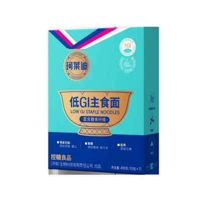 新品春节礼盒送礼低GI 主食面低升糖慢升糖控糖自律人群可食用