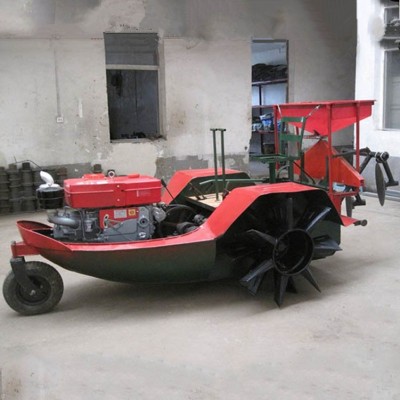 22马力水田稻田藕田滩涂船式拖拉机机耕船旋耕机高效好耐用