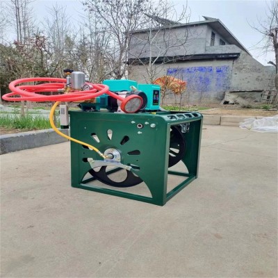 诚企双电机自动卷管打药机220伏拉管式果园杀虫高压喷雾器