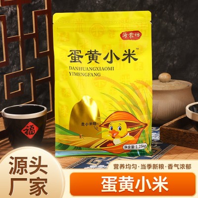 蛋黄小米沂蒙访沂蒙小米1.25kg正宗黄小米新米山东农家黄小米杂粮