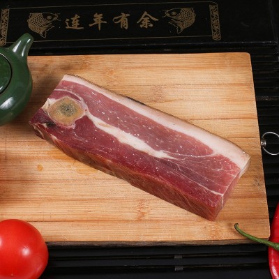 浙江特产金华火腿火腿芯肉上方切片500g1斤装块猪肉真空包装低盐
