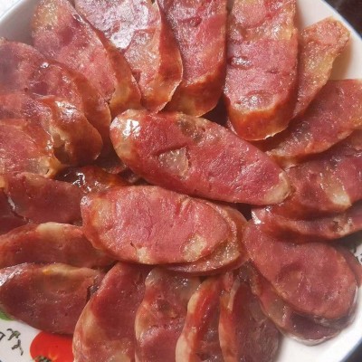 腊肠正宗四川麻辣香肠纯肉川味特产腊货餐饮传统烟熏农家自制腊肉