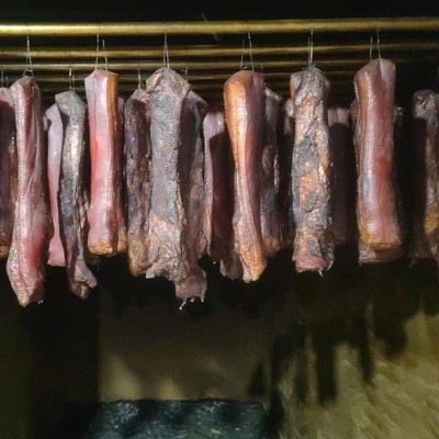 四川熏肉前腿腊肉烟熏柴火土猪肉农家自制五花腊肉量大从优