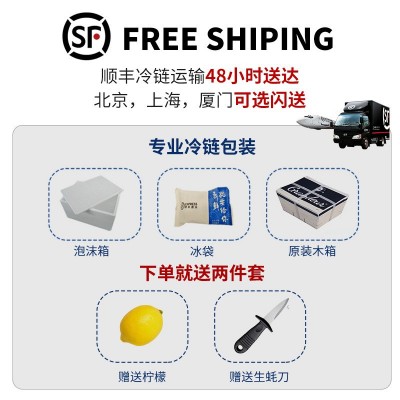 进口法国水晶琳达生蚝整箱大量原产地批发牡蛎鲜活生蚝招代理自用图4
