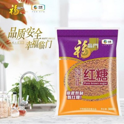 中粮福临门红糖白砂糖 福临门袋装食用绵白糖单晶体冰糖 30袋图2