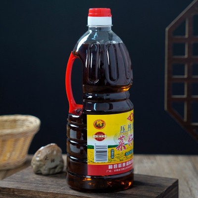 农家自榨纯菜籽油1.7L家用炒菜植物油物理压榨食用油桶装小榨现榨 1桶图4