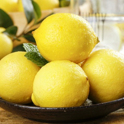 四川安岳黄柠檬5斤新鲜皮薄柃檬香水应当季现货批发青黄柠 檬随机图2