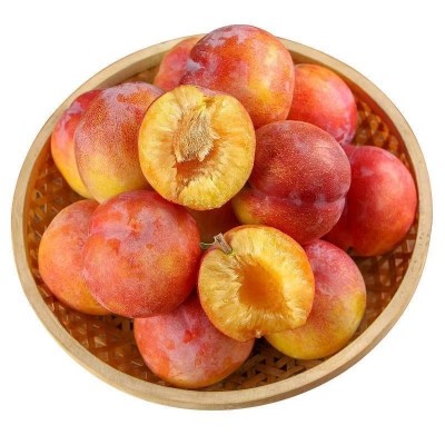 正宗营口东北大红袍李子5斤整箱新鲜酸甜当季10批发包邮3脱骨李图5