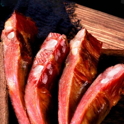 正宗柴火烟熏腊排骨四川农家特产自制山散养土猪腊肉特色柏树熏制 1件图5