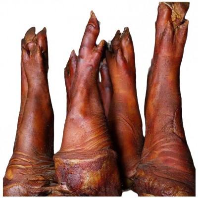 四川腊肉特产正宗农家自制柴火烟熏腊猪脚整只特色腊味猪腿腊猪蹄图5