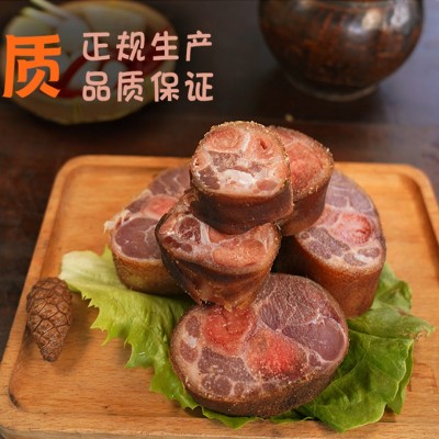 四川腊肉特产正宗农家自制柴火烟熏腊猪脚整只特色腊味猪腿腊猪蹄图3