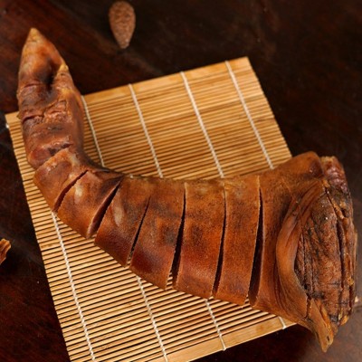 四川腊肉特产正宗农家自制柴火烟熏腊猪脚整只特色腊味猪腿腊猪蹄图4