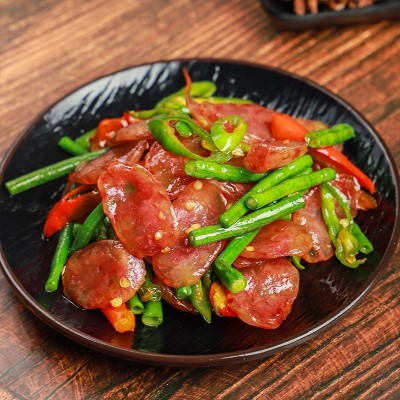 厂家批发广式腊肠真空包装农家自制饭店煲仔饭用广东风味猪肉腊肠 1份图3