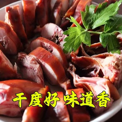 柴火烟熏兔肉750g自然风干地摊餐饮腊味美食手工腌制整只装咸兔子图2