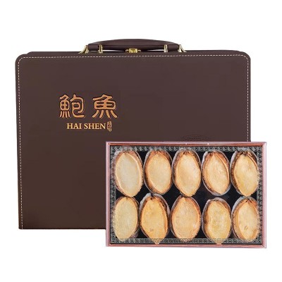 精品鲍鱼礼盒大连冻干鲍鱼新鲜海鲜滋补食材年货高端礼品团购图3