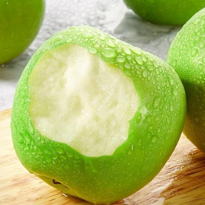 陕西富士青苹果 代发5斤早熟青苹果新鲜酸甜孕妇水果非烟台红富士图4