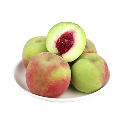 山东青州蜜桃 代发5斤新鲜脆甜硬桃孕妇水果应季青桃子非水蜜桃图5