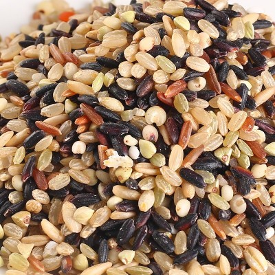 七色糙米五斤装 东北新米五谷杂粮粗粮饱腹黑米红米五色糙米批发图4