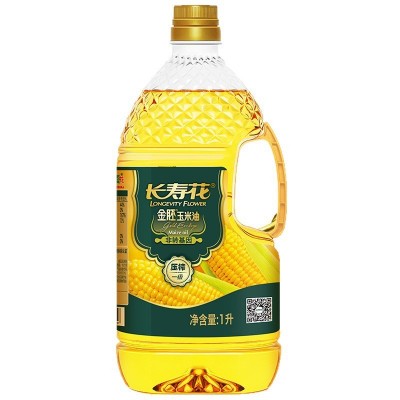 长寿花金胚玉米油1L食用油非转基因烘焙专用蛋糕植物油物 1瓶图4