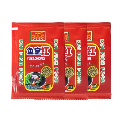 鱼宝红水族观赏鱼 金鱼上浮颗粒鱼饲料 锦鲤饲料 鱼粮 鱼食批发图5