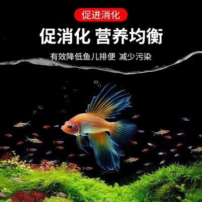 鱼宝红微颗粒热带鱼粮小鱼孔雀鱼灯科鱼小型鱼鱼食鱼粮开口饲料图4