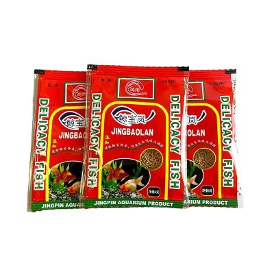 水族观赏鱼粮小袋颗粒上浮型鱼食金鱼锦鲤小型鱼专用鱼粮厂家批发图5