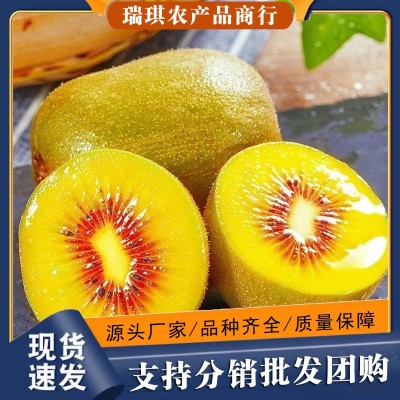 正宗红心猕猴桃30个整箱新鲜水果10批发包邮5四川浦江弥猴奇异果