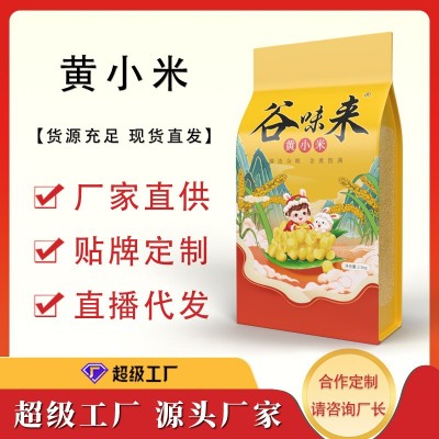 正宗敖汉小米内蒙新米内蒙赤峰小米批发敖汉黄小米熬粥农家小米
