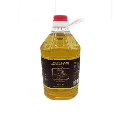 工厂直达冷榨一级紫苏籽油苏子油荏油2.5L 批发健康美味佳肴现榨图5