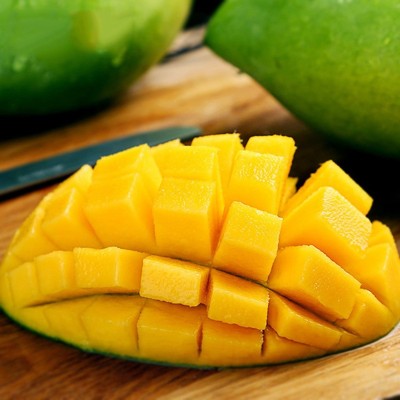 四川攀枝花凯特芒 代发3大果新鲜甜糯大脸芒果当季水果非大青芒 1件图3
