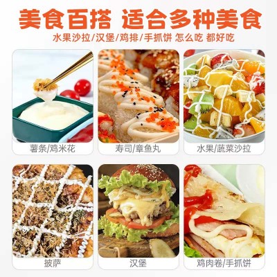 来得妙肉松小贝沙拉酱1kg*12袋制作中式糕点蛋糕夹心专用商用批发 1箱图2