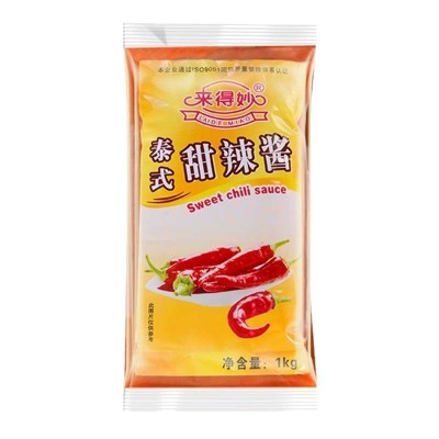 来得妙泰式甜辣酱1kg大袋装天妇罗炸虾球春卷蘸酱薯条甜辣酱整件 1件图5