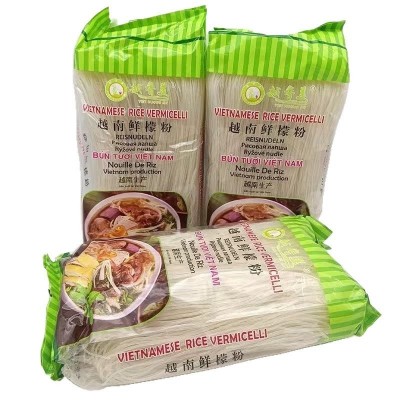 越南进口原装米粉越香鲜檬粉鸡粉烤肉粉500g速食粉健康速食 3袋图3