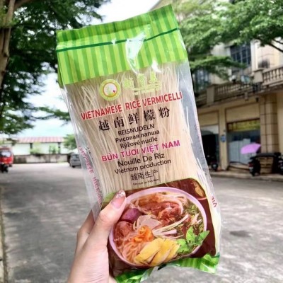 越南进口原装米粉越香鲜檬粉鸡粉烤肉粉500g速食粉健康速食 3袋图2