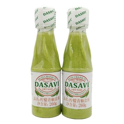 越南原装进口柠檬青椒盐酱泰式餐厅清爽调味酱260g蒜蓉越南进口酱 3瓶图5