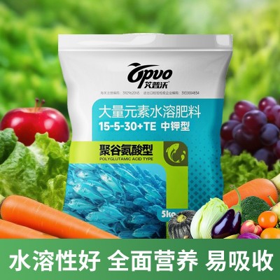 中钾大量元素水溶肥瓜果蔬菜果树专用膨果着色肥全溶无残渣农用肥 1袋图3