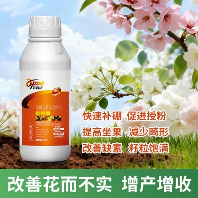 糖醇硼叶面肥促进花芽分化坐果农用硼肥微量元素螯合糖醇硼 1千克图2