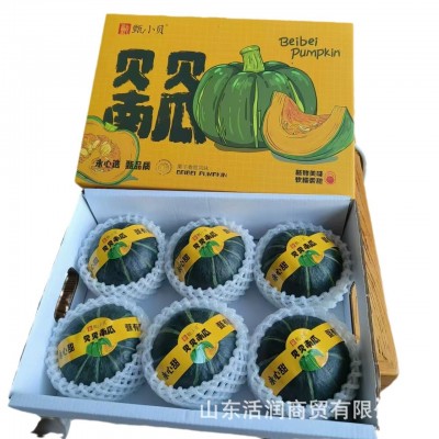 贝贝水果南瓜正宗山东新鲜5斤板栗味小栗面婴儿孕妇粉糯粉糯香甜 1箱图5