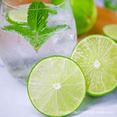 泰国品种塔希提无籽青柠檬新鲜水果商用小青柠奶茶店专用绿批发图2