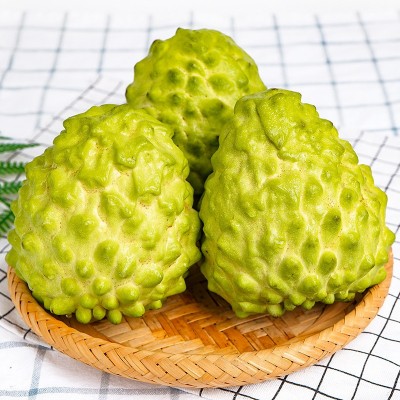 释迦果四川特产水果番石榴热带摩尼果台湾凤梨释迦现摘大果 1盒图2