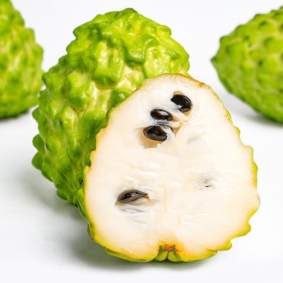 释迦果四川特产水果番石榴热带摩尼果台湾凤梨释迦现摘大果 1盒图4