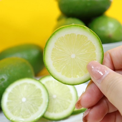 【子弹头无籽香水青柠檬】手打柠檬茶皮薄多汁非安岳新鲜水果代发图2