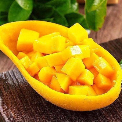 海南金煌芒新鲜水仙芒果斤装整箱薄皮当季孕妇水果果园直发包邮图3