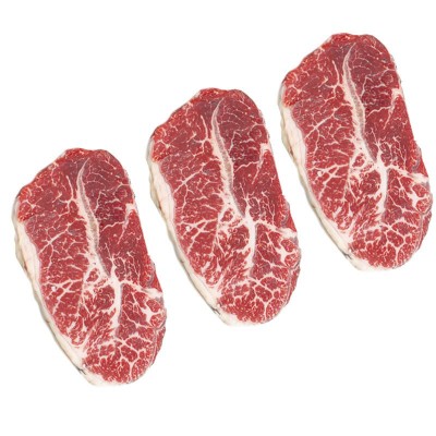 1920原切谷饲牛板腱雪花牛排未腌制牛排烤肉餐饮商用源头工厂批发 1袋图3