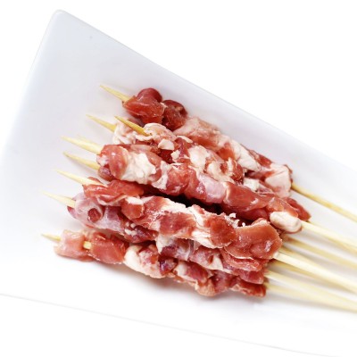 烧烤食材半成品批发手工羊肉串商用烧烤店纯羊肉羊排半成品 羊肉串 1包（面议）图5