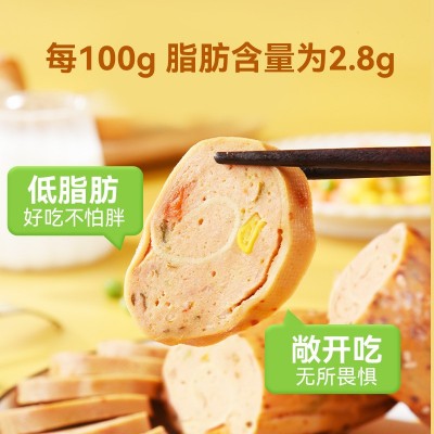 豆皮鸡肉卷即食健身鸡胸肉低脂轻食豆干香辣味肉类解馋零食批发 5袋图2