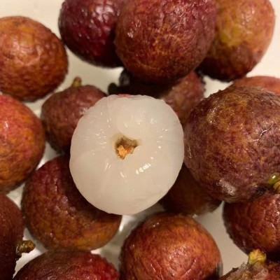 冷链包邮冷冻荔枝新鲜水果冰镇荔枝商用速冻荔枝奶茶店批发代发图2