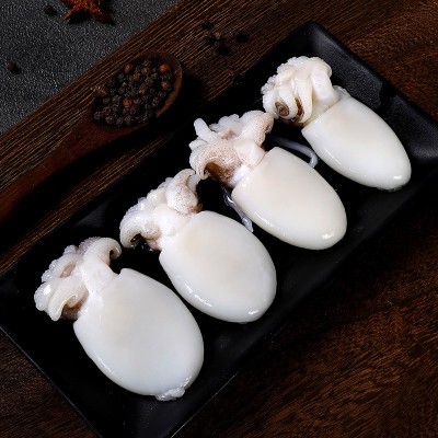 墨鱼仔墨鱼新鲜冷冻去内脏章鱼仔小八爪鱼小乌贼墨鱼仔批发 3斤图4